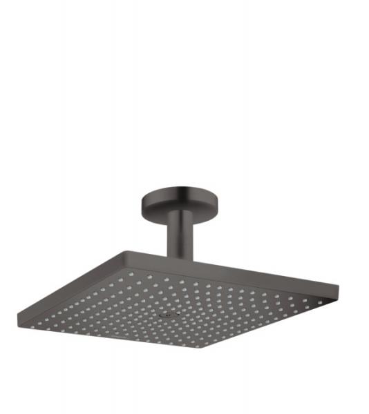 Hansgrohe Raindance E 300 hovedbruser til loft - B&oslash;rstet sort krom