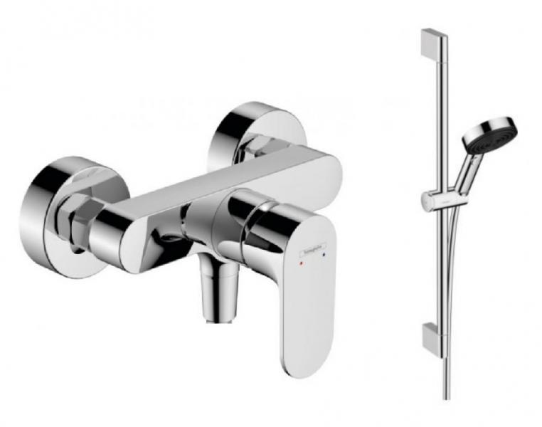 Hansgrohe Rebris S komplet bruses&aelig;t - Krom