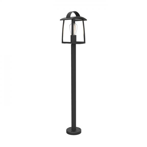 Lutec Tradition Kelsey udend&oslash;rs standerlampe - Mat sort