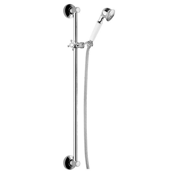 Lavabo Retro brusestang m/h&aring;ndbruser - Krom