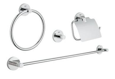 Grohe Essentials tilbeh&oslash;rss&aelig;t 4 i 1 - Krom
