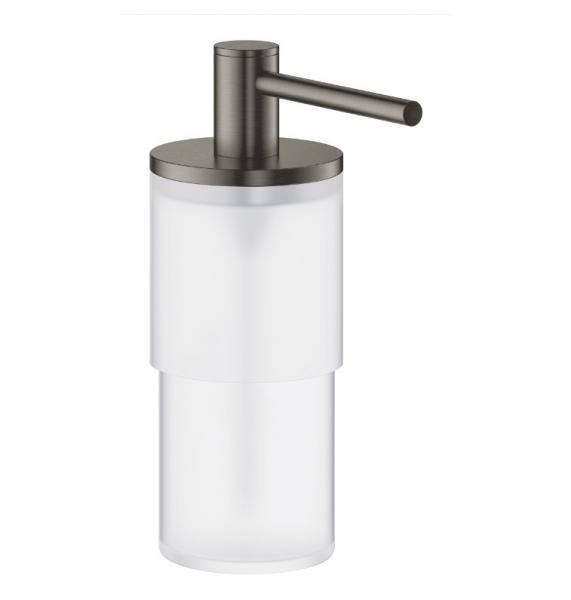 Grohe Atrio s&aelig;bedispenser - B&oslash;rstet hard graphite