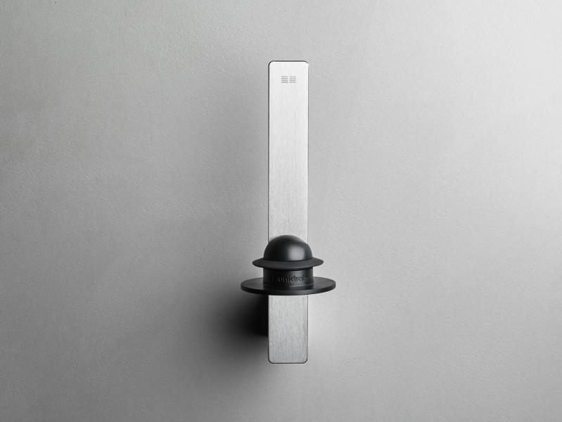 Unidrain ReFrame reserve toiletpapirholder - B&oslash;rstet st&aring;l