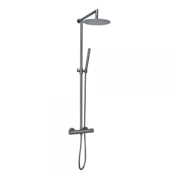 Cass&oslash;e Lago komplet brusesystem &Oslash;250 - Gunmetal