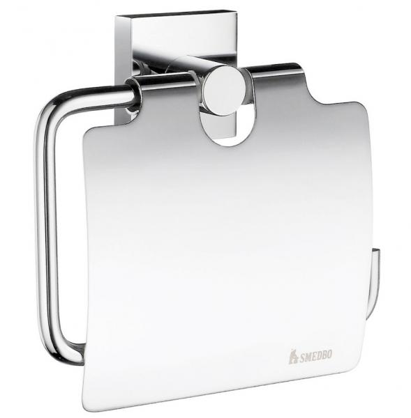 Smedbo House toiletrulleholder m/l&aring;g - Krom