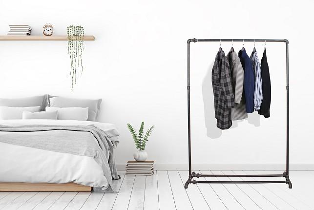 Simple Racks Greenwich Village fritst&aring;ende t&oslash;jsystem - 63 x 35 CM