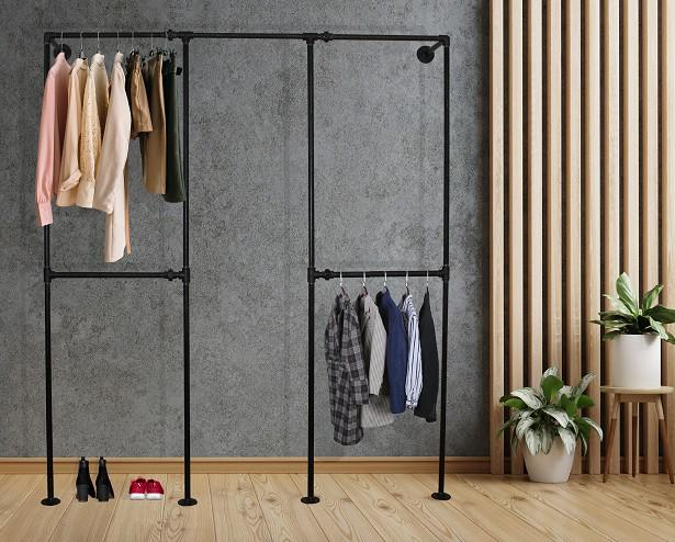 Simple Racks Manhattan v&aelig;gh&aelig;ngt t&oslash;jsystem - 125 x 35 CM