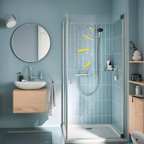 Grohe Vitalio Start 110 bruses&aelig;t 3 sprays m/Water Saving 900 mm