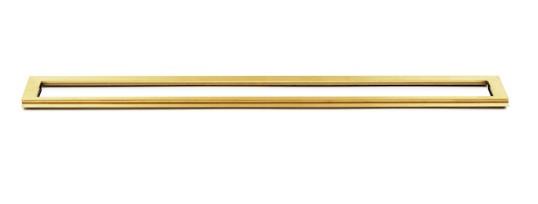 Unidrain Highline ramme - B&oslash;rstet messing - 900/10 mm