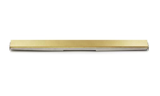 Unidrain Highline panel - B&oslash;rstet messing - 300 mm