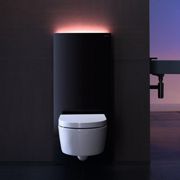 Geberit Monolith Plus cisterne til v&aelig;gh&aelig;ngt toiletsk&aring;l - Hvid