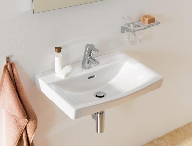 Laufen Pro-N 56 h&aring;ndvask t/v&aelig;g eller m&oslash;bel - 1 hanehul