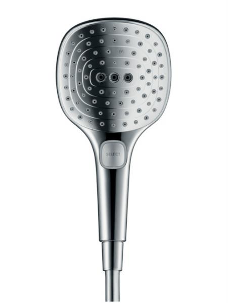 Hansgrohe Raindance Select E120 h&aring;ndbruser - B&oslash;rstet sort krom