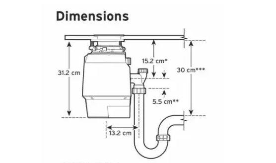 Insinkerator k&oslash;kkenkv&aelig;rn Premium 550EC