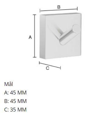 Smedbo House h&aring;ndkl&aelig;dekrog - Mat sort