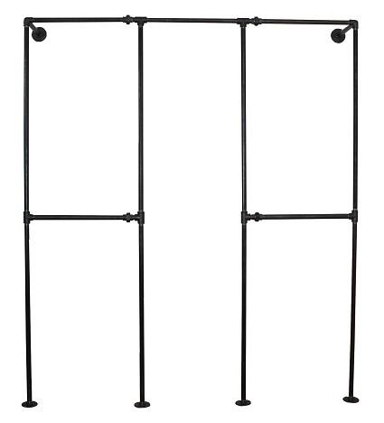 Simple Racks Manhattan v&aelig;gh&aelig;ngt t&oslash;jsystem - 185 x 35 CM