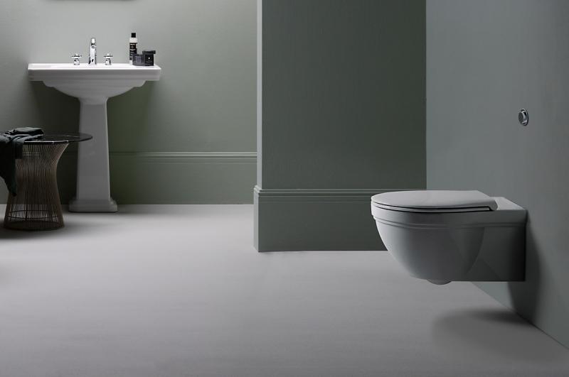 GSI Classic 55 v&aelig;gh&aelig;ngt toilet m/ExtraGlaze+