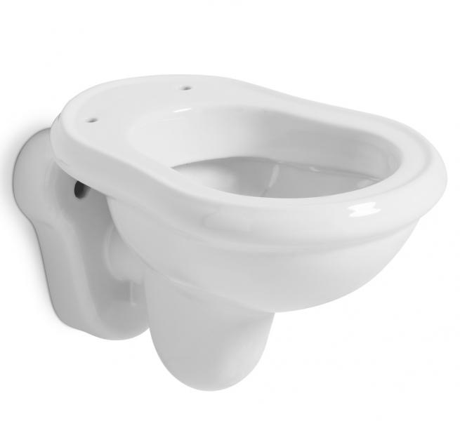 Lavabo Retro v&aelig;gh&aelig;ngt toilet u/s&aelig;de - Hvid