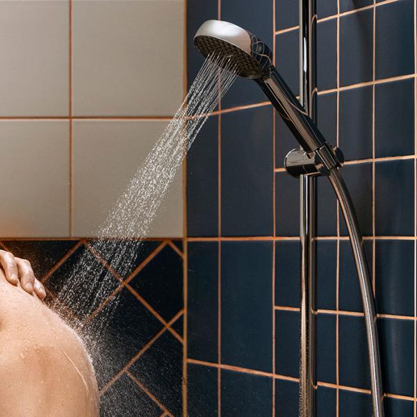 hansgrohe Activera Select S bruses&aelig;t 95 2jet m/Ecosmart+ og brusestang 65 cm - Krom