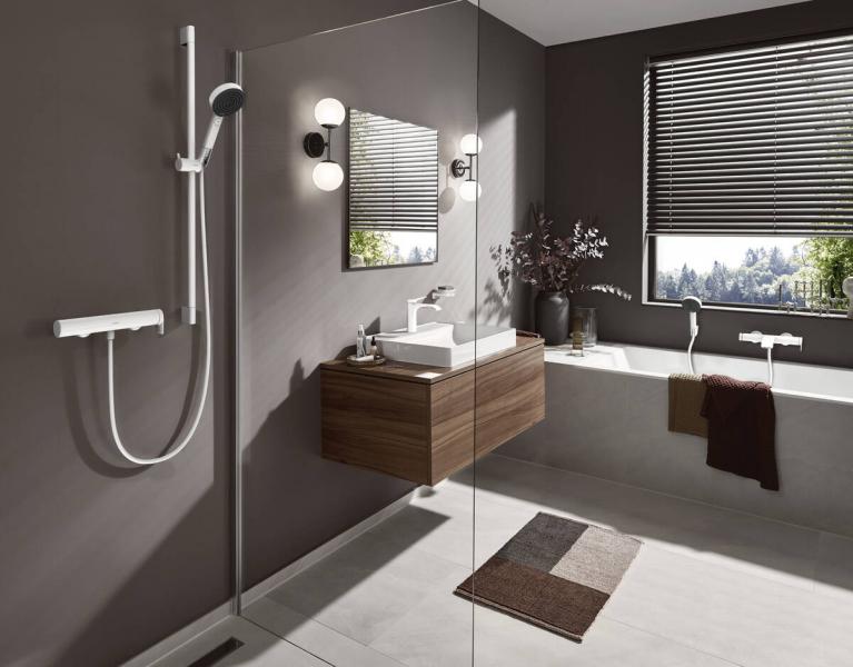 Hansgrohe Pulsify Select S 3jet Activation h&aring;ndbruser - Mat hvid