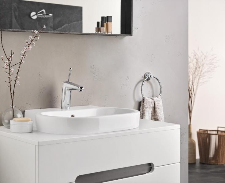 Grohe Eurodisc Joystick h&aring;ndvaskarmatur - Krom/medium