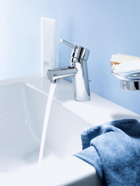 Grohe Concetto h&aring;ndvaskarmatur m/bundventil
