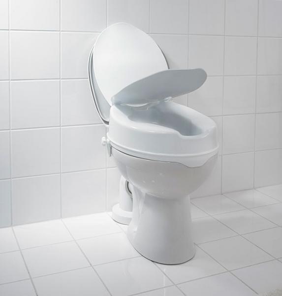 Ridder Assistent toiletforh&oslash;jer m/l&aring;g - Hvid