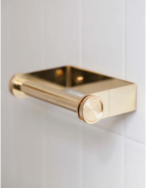 Toni Copenhagen toiletrulleholder - &AElig;gte messing