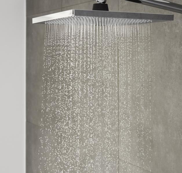 hansgrohe Crometta E 240 Showerpipe 1jet m/termostat - Krom