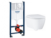 Grohe Essence komplet v�gh�ngt toilet